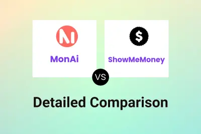 MonAi vs ShowMeMoney Detailed comparison features, price