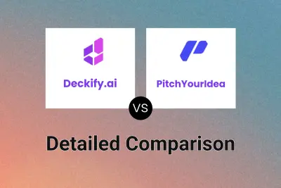 Deckify.ai vs PitchYourIdea Detailed comparison features, price