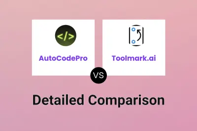 AutoCodePro vs Toolmark.ai Detailed comparison features, price