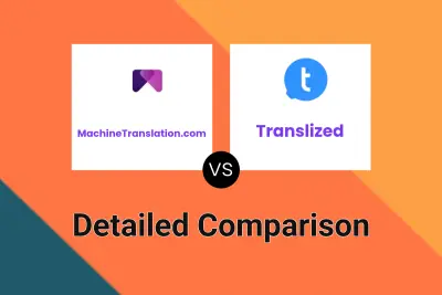 MachineTranslation.com vs Translized Detailed comparison features, price