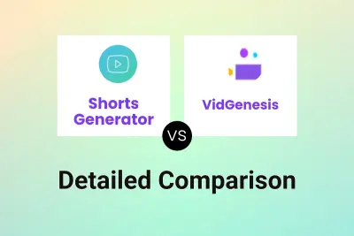 Shorts Generator vs VidGenesis Detailed comparison features, price