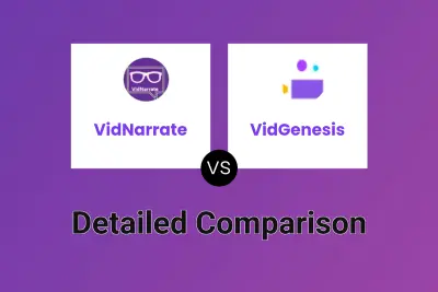 VidNarrate vs VidGenesis Detailed comparison features, price