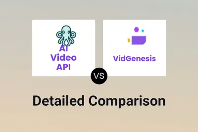 AI Video API vs VidGenesis Detailed comparison features, price