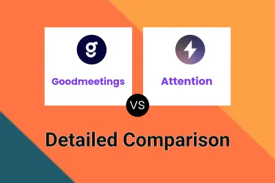 Goodmeetings vs Attention Detailed comparison features, price