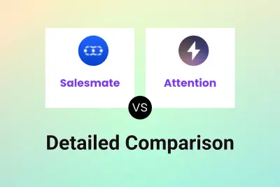 Salesmate vs Attention Detailed comparison features, price