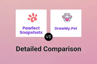 Pawfect Snapshots vs DrawMy.Pet Detailed comparison features, price