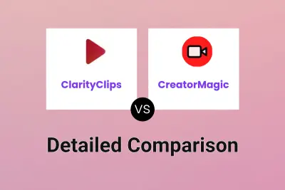 ClarityClips vs CreatorMagic Detailed comparison features, price