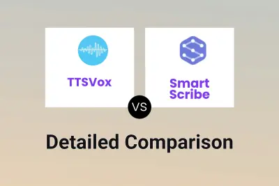 TTSVox vs Smart Scribe Detailed comparison features, price