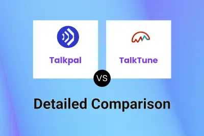 Talkpal vs TalkTune Detailed comparison features, price