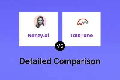 Nenzy.ai vs TalkTune Detailed comparison features, price