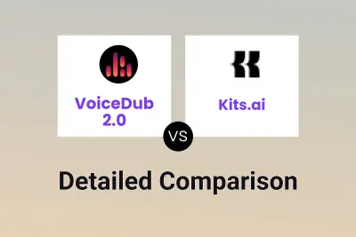 VoiceDub 2.0 vs Kits.ai Detailed comparison features, price