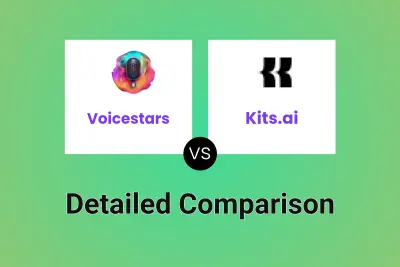 Voicestars vs Kits.ai Detailed comparison features, price