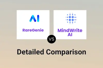 RareGenie vs MindWrite AI Detailed comparison features, price