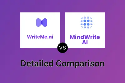 WriteMe.ai vs MindWrite AI Detailed comparison features, price