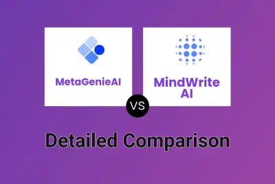 MetaGenieAI vs MindWrite AI Detailed comparison features, price