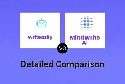 Writeasily vs MindWrite AI Detailed comparison features, price