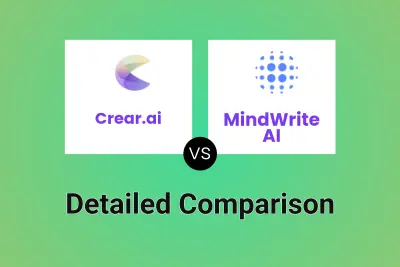 Crear.ai vs MindWrite AI Detailed comparison features, price