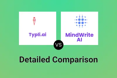 Typli.ai vs MindWrite AI Detailed comparison features, price