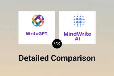 WriteGPT vs MindWrite AI Detailed comparison features, price