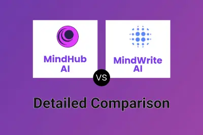 MindHub AI vs MindWrite AI Detailed comparison features, price