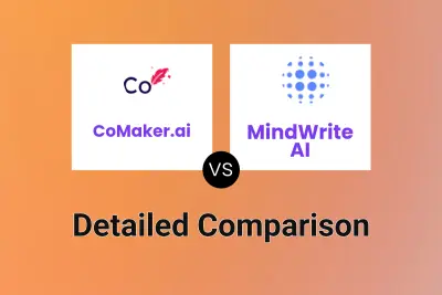 CoMaker.ai vs MindWrite AI Detailed comparison features, price