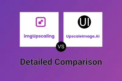 imgUpscaling vs UpscaleImage.AI Detailed comparison features, price