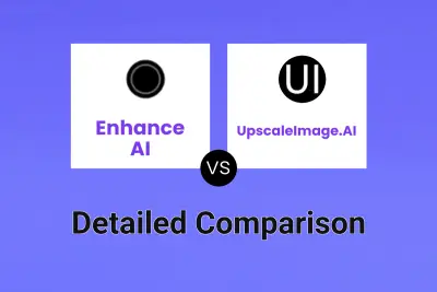 Enhance AI vs UpscaleImage.AI Detailed comparison features, price