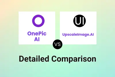 OnePic AI vs UpscaleImage.AI Detailed comparison features, price