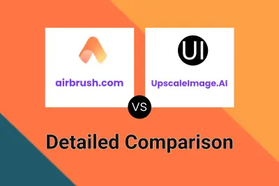 airbrush.com vs UpscaleImage.AI Detailed comparison features, price