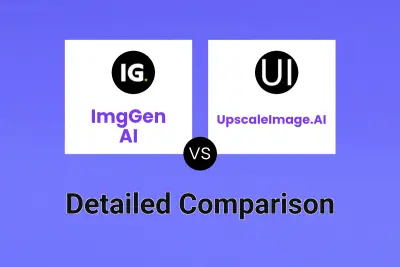 ImgGen AI vs UpscaleImage.AI Detailed comparison features, price