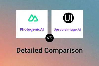 PhotogenicAI vs UpscaleImage.AI Detailed comparison features, price