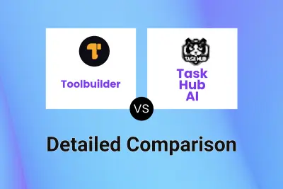 Toolbuilder vs Task Hub AI Detailed comparison features, price