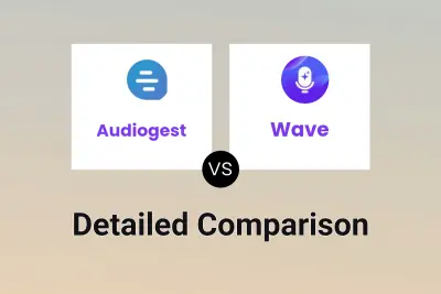 Audiogest vs Wave Detailed comparison features, price