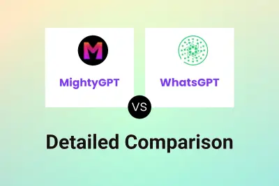 MightyGPT vs WhatsGPT Detailed comparison features, price