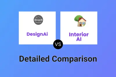 DesignAi vs Interior AI Detailed comparison features, price