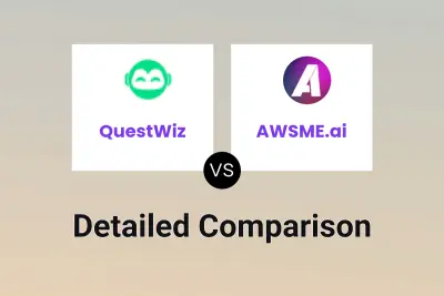 QuestWiz vs AWSME.ai Detailed comparison features, price