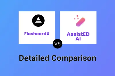 FlashcardX vs AssistED AI Detailed comparison features, price