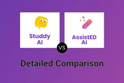 Studdy AI vs AssistED AI Detailed comparison features, price