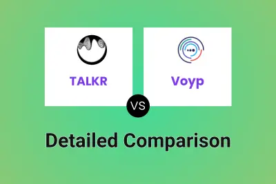 TALKR vs Voyp Detailed comparison features, price