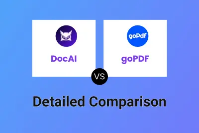 DocAI vs goPDF Detailed comparison features, price