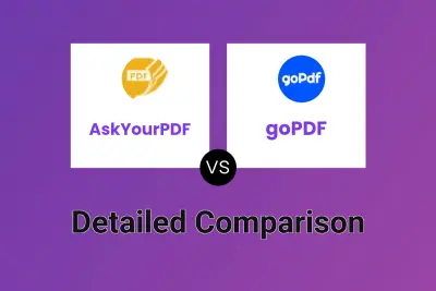 AskYourPDF vs goPDF Detailed comparison features, price