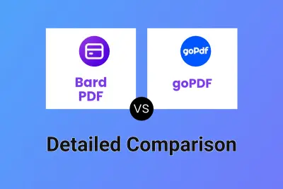 Bard PDF vs goPDF Detailed comparison features, price