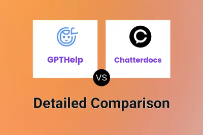 GPTHelp vs Chatterdocs Detailed comparison features, price