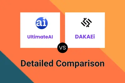 UltimateAI vs DAKAEi Detailed comparison features, price