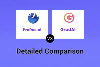 ProRes.ai vs GradAI Detailed comparison features, price