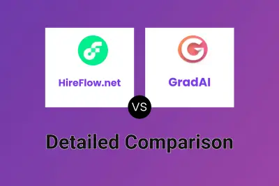 HireFlow.net vs GradAI Detailed comparison features, price