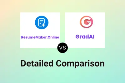 ResumeMaker.Online vs GradAI Detailed comparison features, price