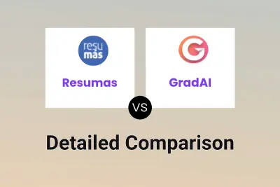 Resumas vs GradAI Detailed comparison features, price