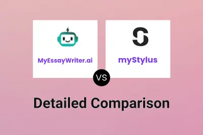 MyEssayWriter.ai vs myStylus Detailed comparison features, price