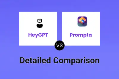 HeyGPT vs Prompta Detailed comparison features, price